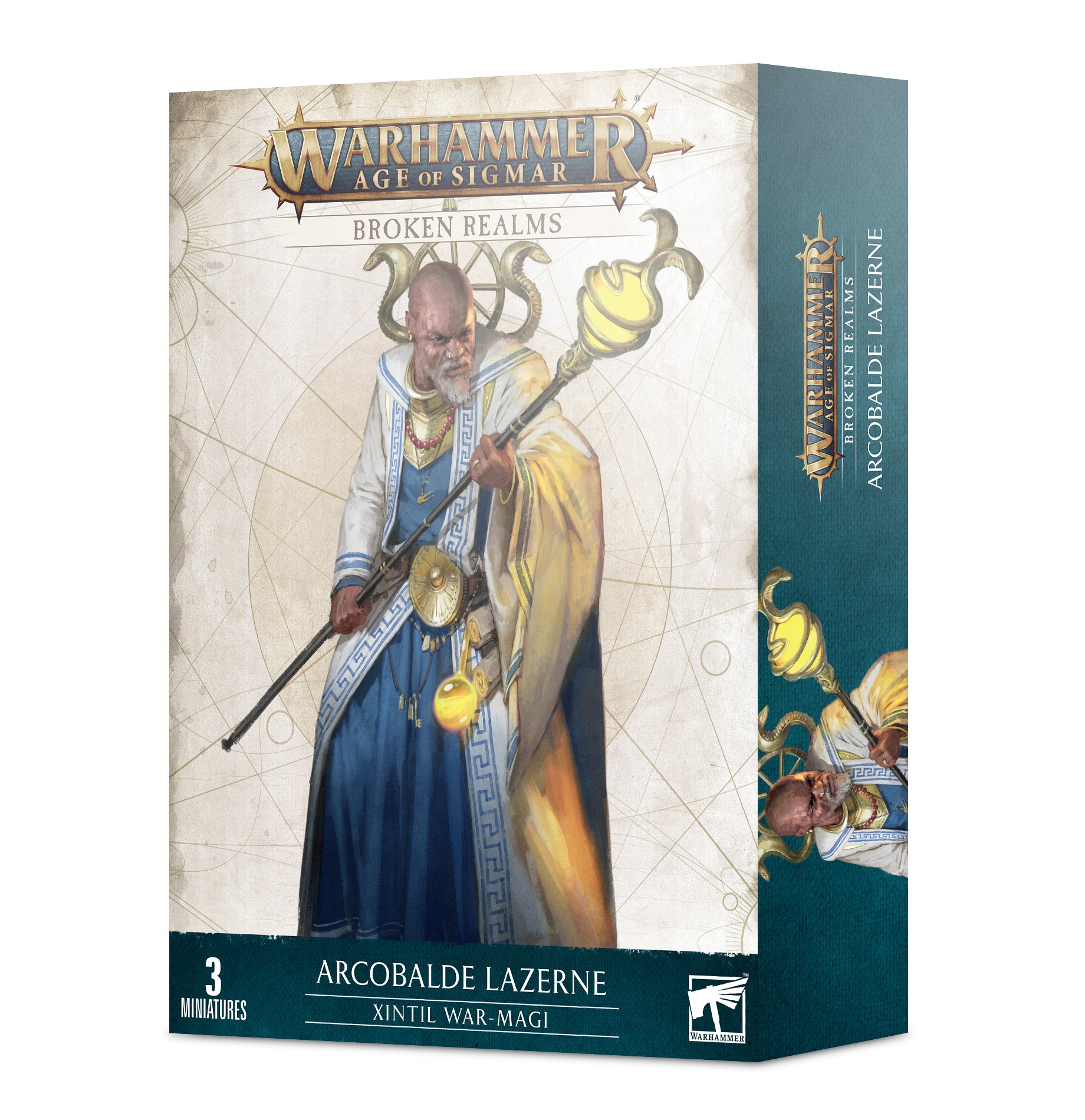 Warhammer Age of Sigmar: Broken Realms Arcobalde Lazerne – Xintil War-Magi | Odin's Place