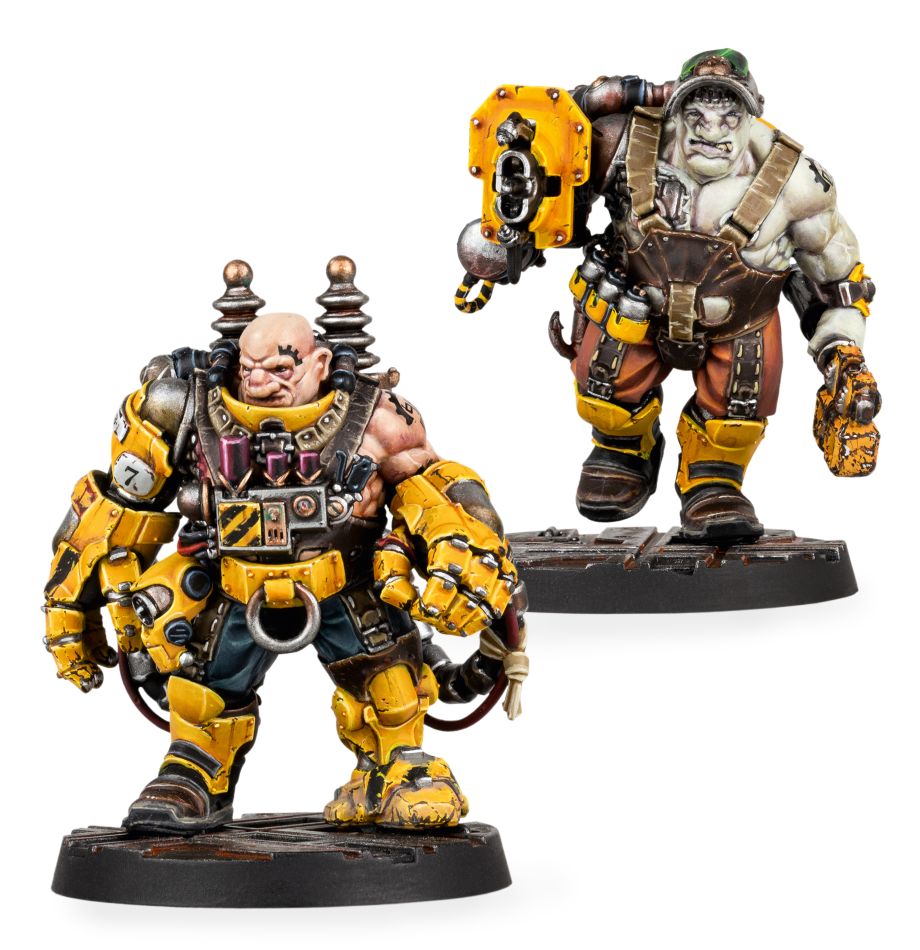 Necromunda: 'Jotunn' H-Grade Industrial Servitor Ogryns | Odin's Place