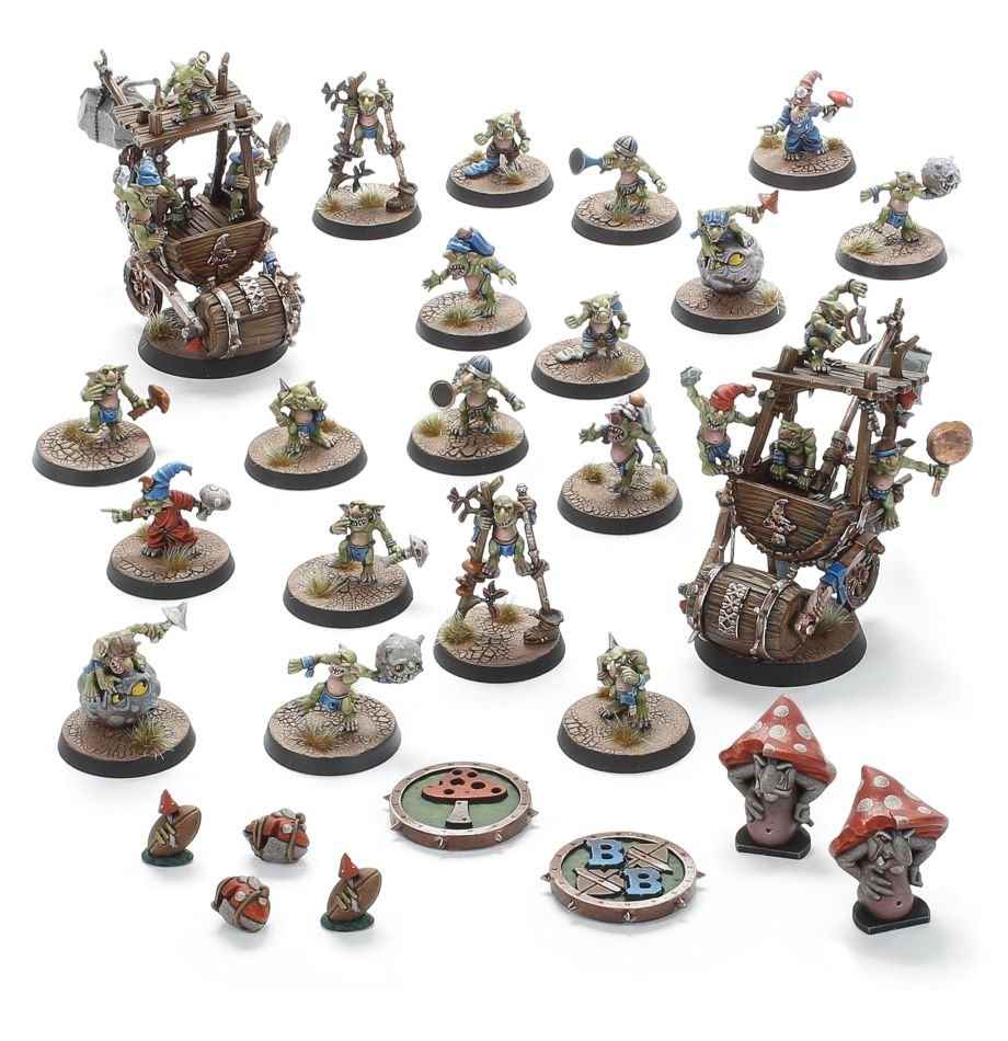 Blood Bowl: Crud Creek Nosepickers – Snotling Blood Bowl Team | Odin's Place