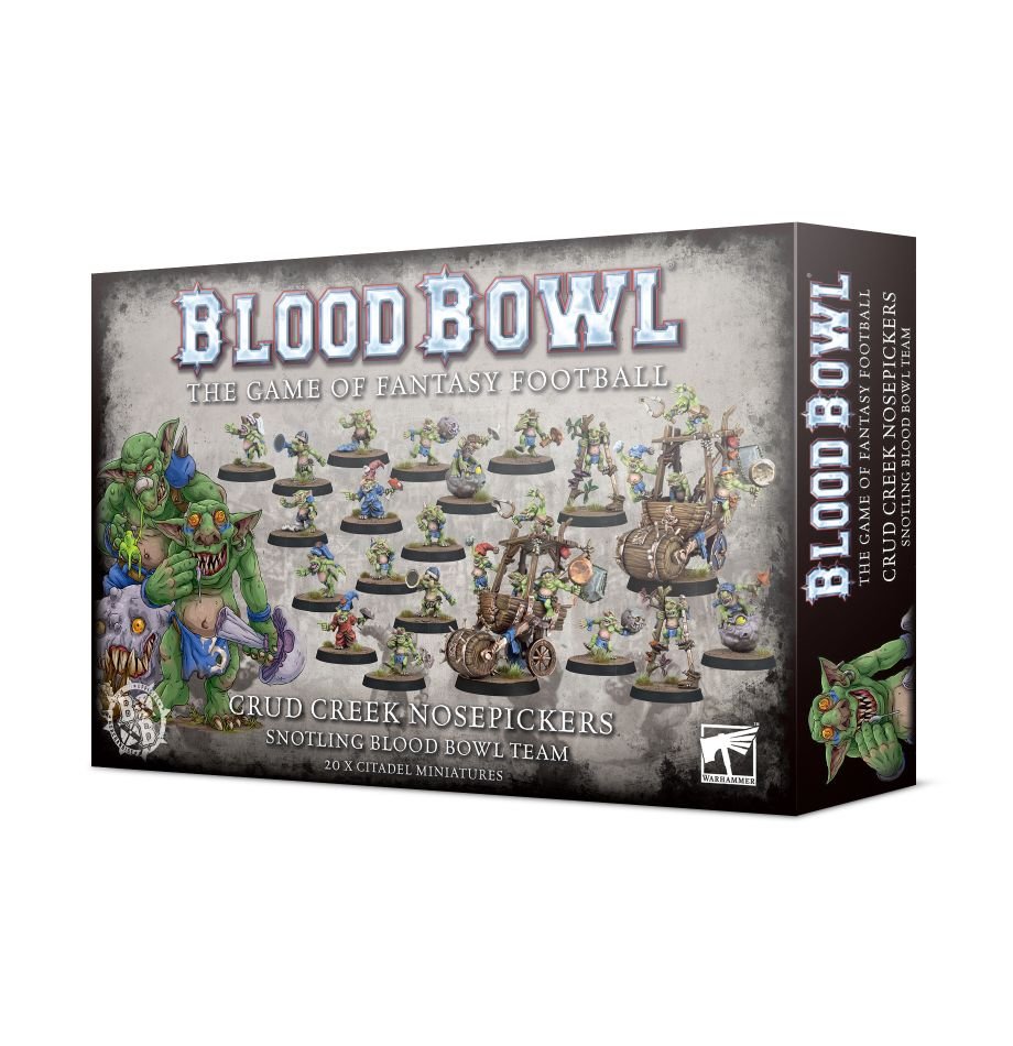Blood Bowl: Crud Creek Nosepickers – Snotling Blood Bowl Team | Odin's Place