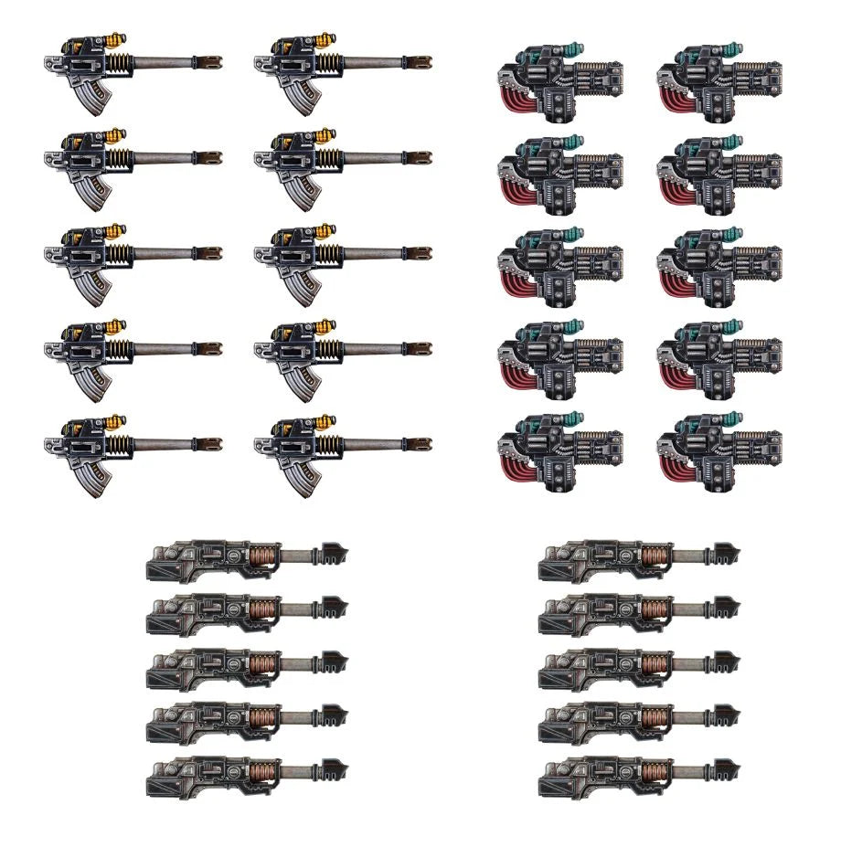 Warhammer The Horus Heresy: Volkite Culverins, Lascannon and Autocannon | Odin's Place