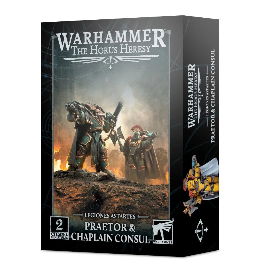 Warhammer The Horus Heresy: Legiones Astartes Praetor and Chaplain Consul | Odin's Place