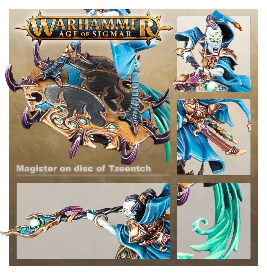Warhammer Age of Sigmar: Magister on Disc of Tzeentch | Odin's Place