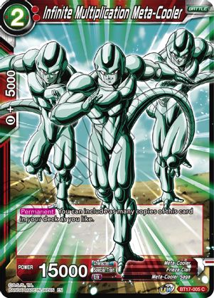 Infinite Multiplication Meta-Cooler (BT17-005) (BT17-005) [Ultimate Squad] | Odin's Place