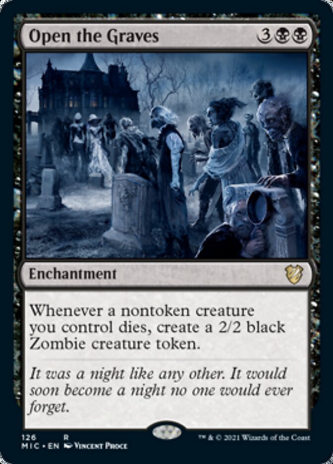 Open the Graves [Innistrad: Midnight Hunt Commander] | Odin's Place