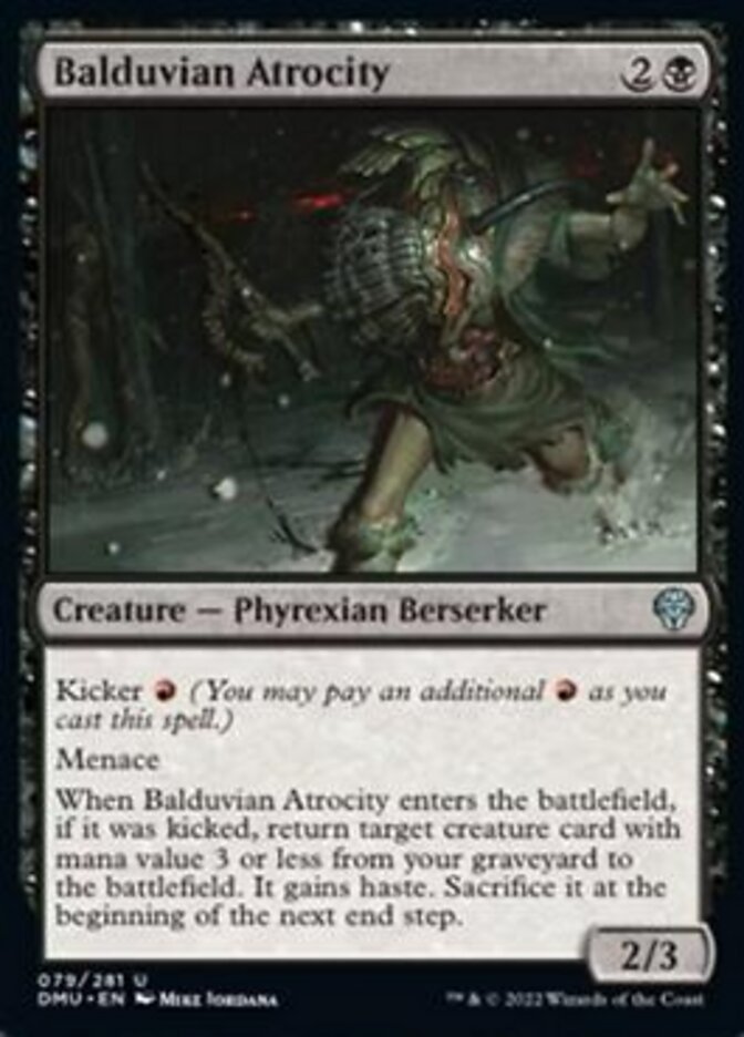 Balduvian Atrocity [Dominaria United] | Odin's Place