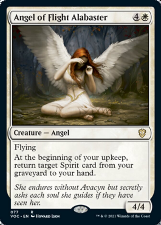 Angel of Flight Alabaster [Innistrad: Crimson Vow Commander] | Odin's Place