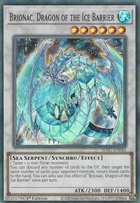 Brionac, Dragon of the Ice Barrier [SDFC-EN043] Super Rare | Odin's Place