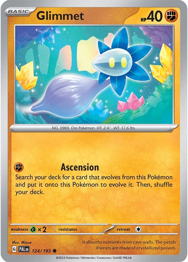 Glimmet (124/193) [Scarlet & Violet: Paldea Evolved] | Odin's Place
