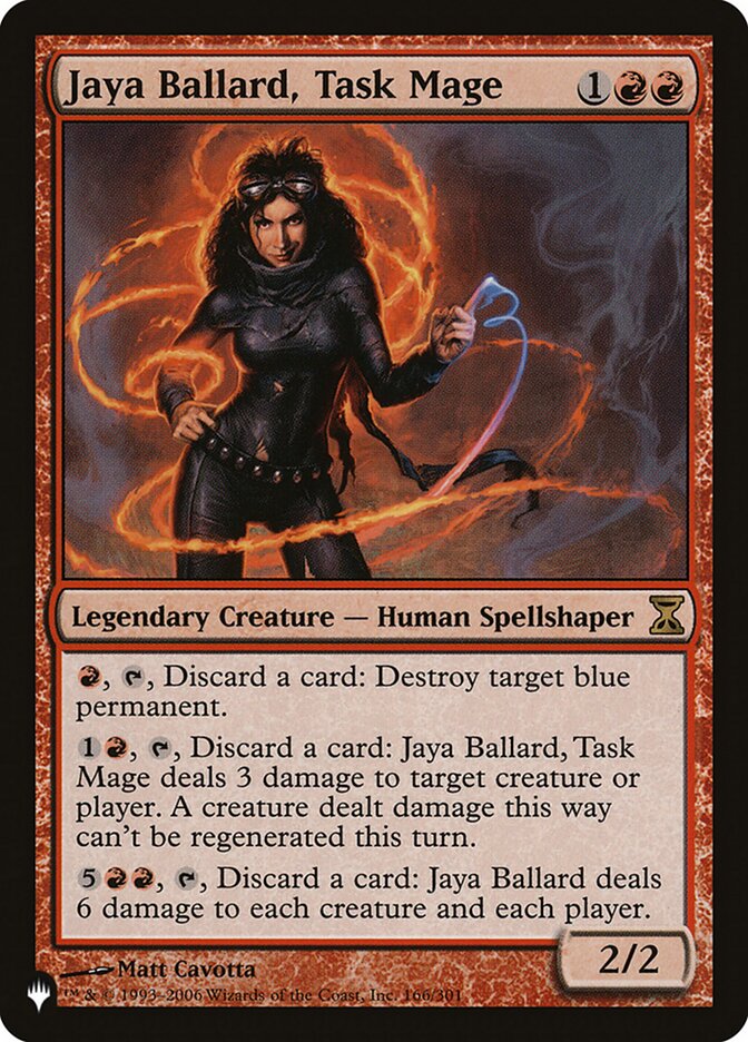 Jaya Ballard, Task Mage [The List] | Odin's Place
