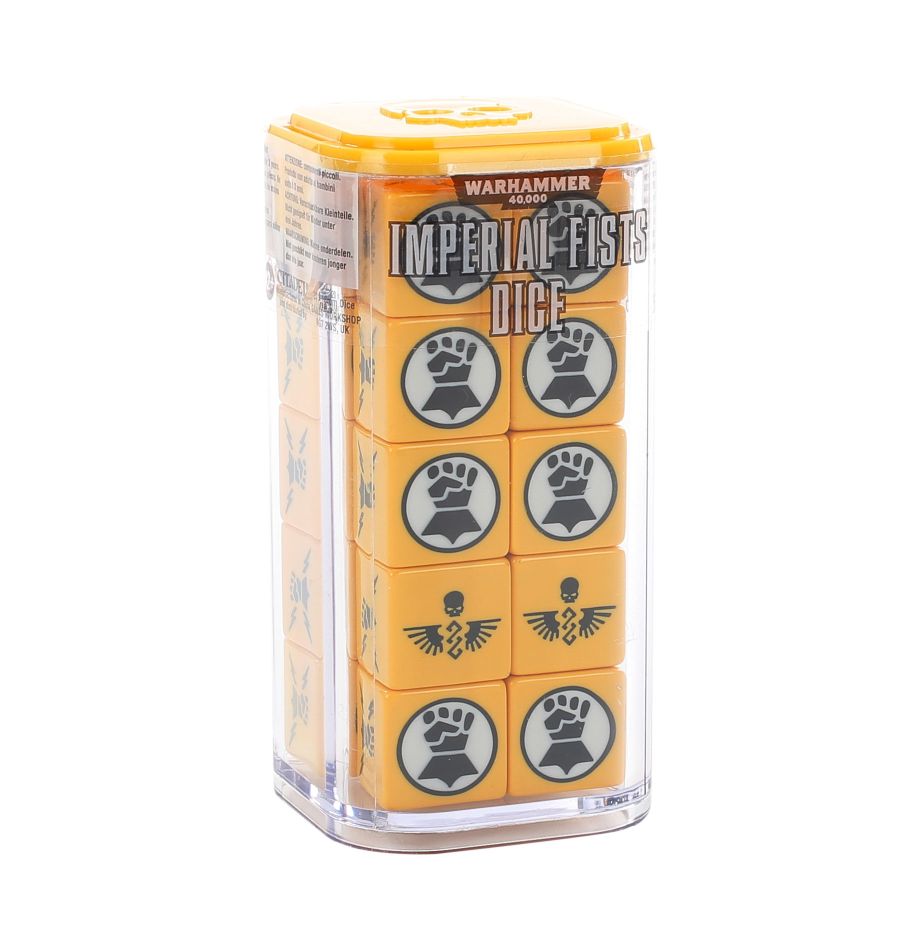 Warhammer 40K: Imperial Fists Dice | Odin's Place