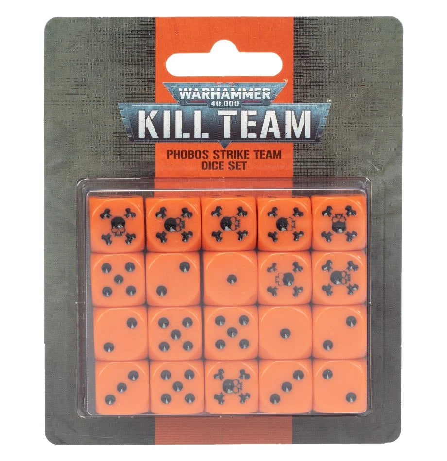 Warhammer 40K: Phobos Strike Team Dice | Odin's Place