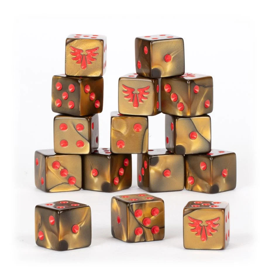 Warhammer 40K: Arks of Omen: Sanguinary Guard Dice | Odin's Place