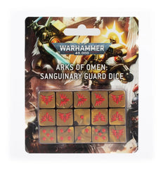 Warhammer 40K: Arks of Omen: Sanguinary Guard Dice | Odin's Place