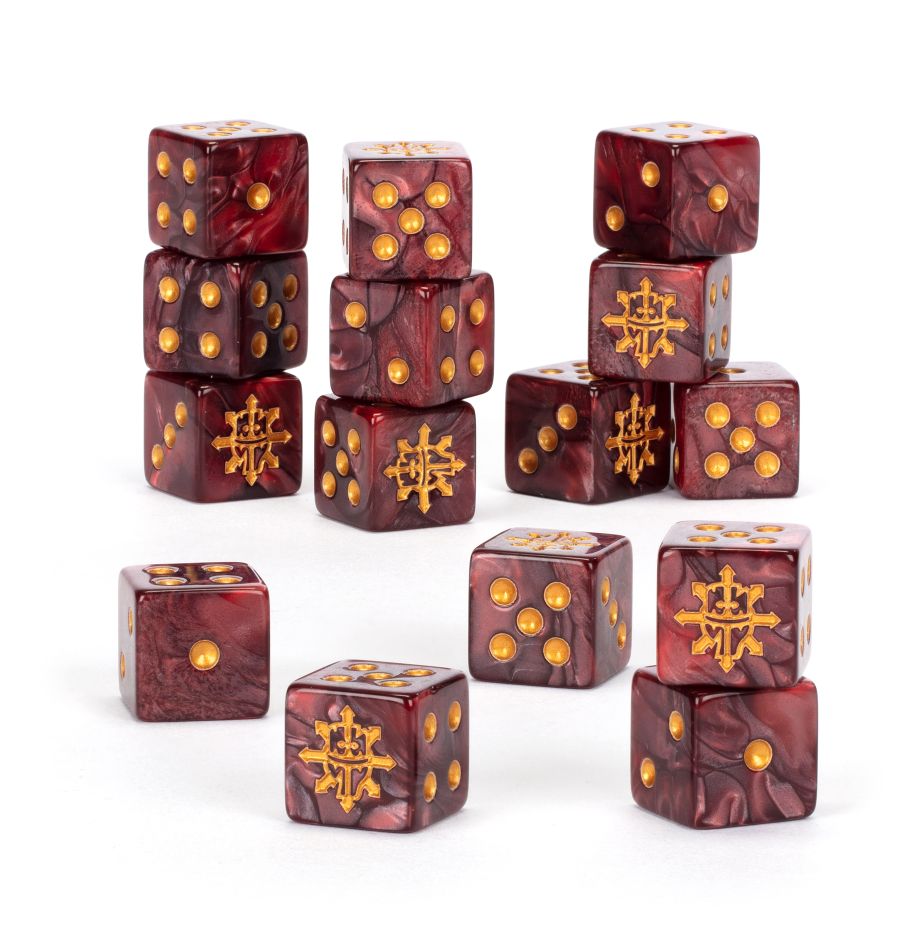 Warhammer 40k: Chaos Knights Dice Set | Odin's Place