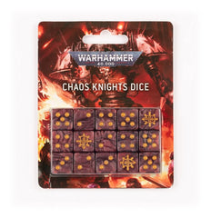 Warhammer 40k: Chaos Knights Dice Set | Odin's Place