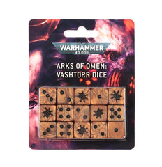 Warhammer 40k: Arks of Omen Vashtorr Dice Set | Odin's Place