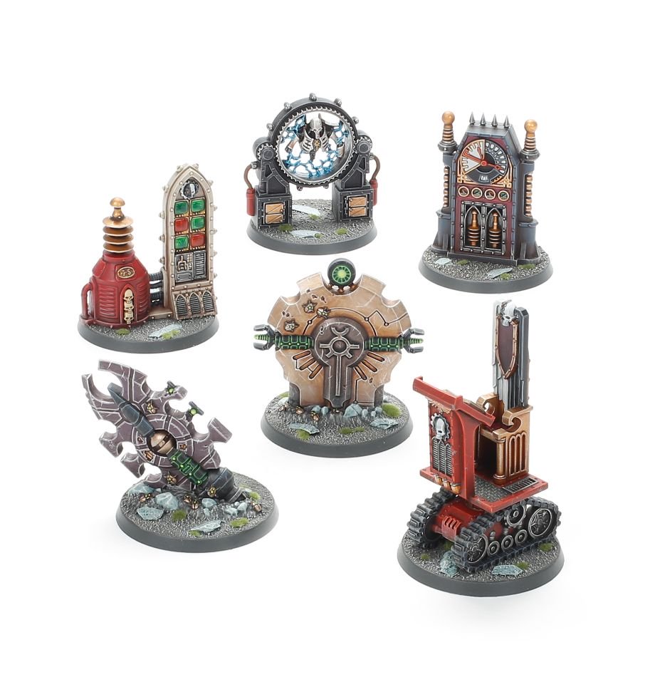 Warhammer 40K: Battlezone Objective Set | Odin's Place