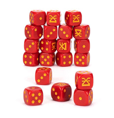 Warhammer Age of Sigmar: Blades of Khorne Dice Set | Odin's Place