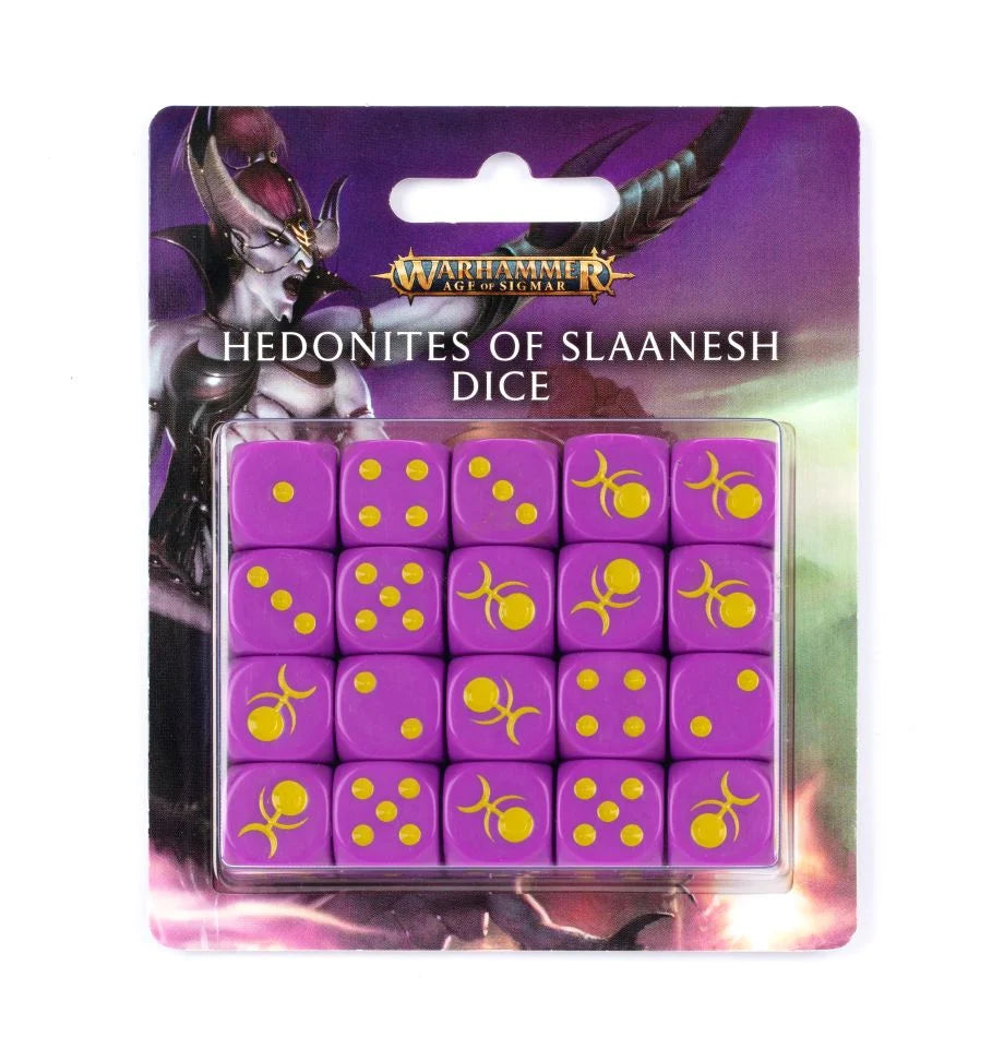 Warhammer Age of Sigmar: Hedonites of Slaanesh Dice | Odin's Place