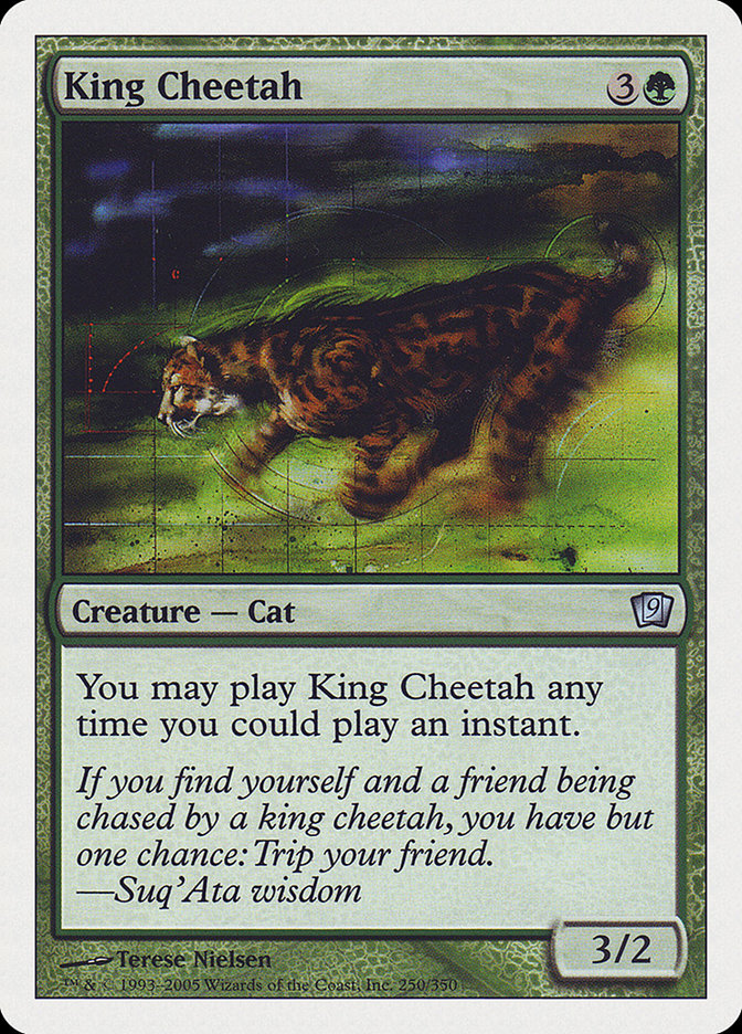 King Cheetah (250) [Ninth Edition] | Odin's Place