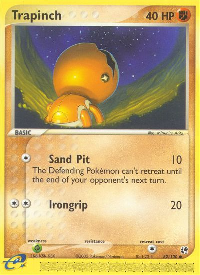 Trapinch (82/100) [EX: Sandstorm] | Odin's Place