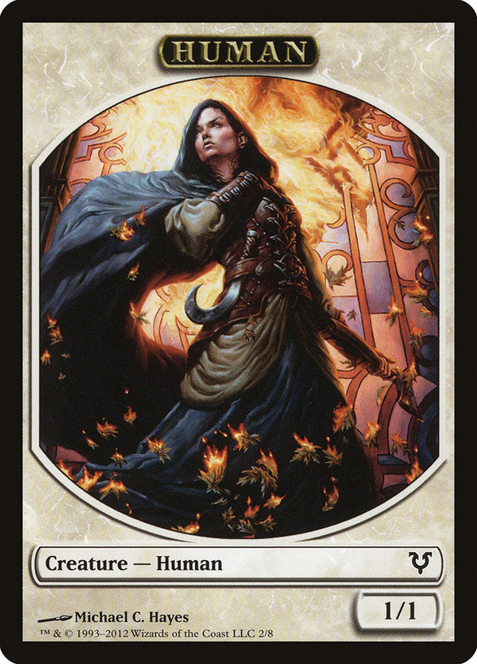 Human Token (2/8) [Avacyn Restored Tokens] | Odin's Place