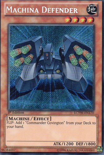 Machina Defender [LCYW-EN170] Secret Rare | Odin's Place