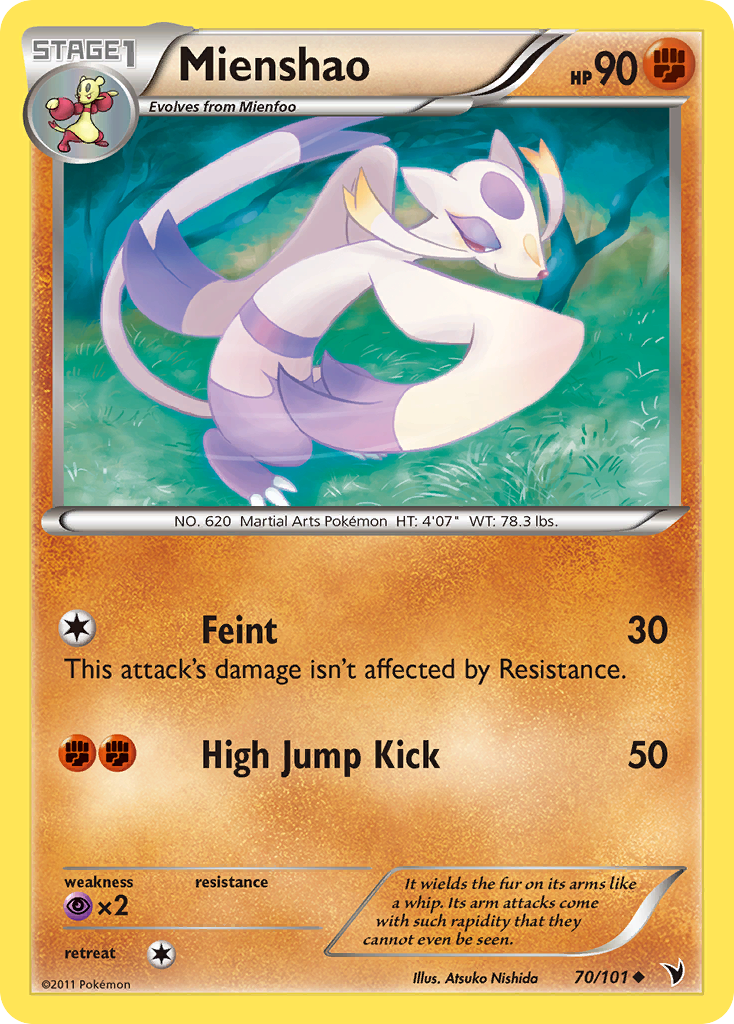 Mienshao (70/101) [Black & White: Noble Victories] | Odin's Place