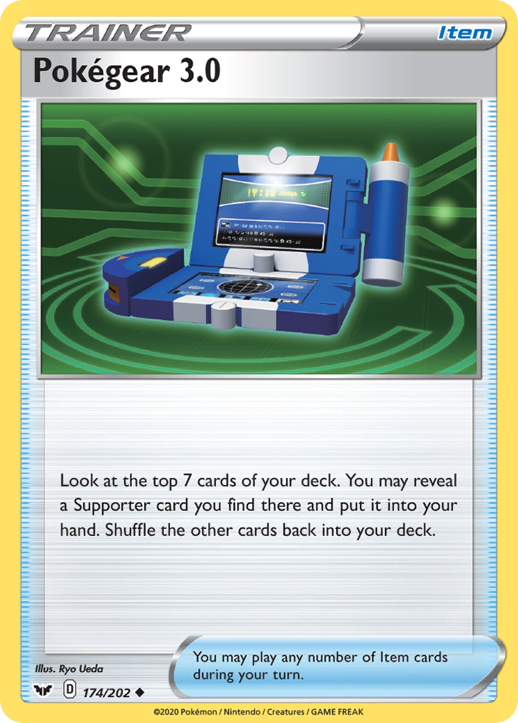 Pokegear 3.0 (174/202) [Sword & Shield: Base Set] | Odin's Place