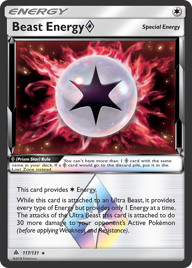 Beast Energy (117/131) (Prism Star) [Sun & Moon: Forbidden Light] | Odin's Place