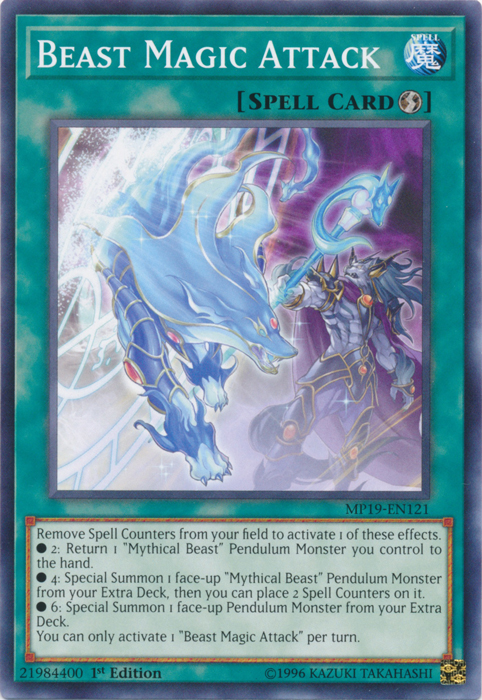 Beast Magic Attack [MP19-EN121] Common | Odin's Place