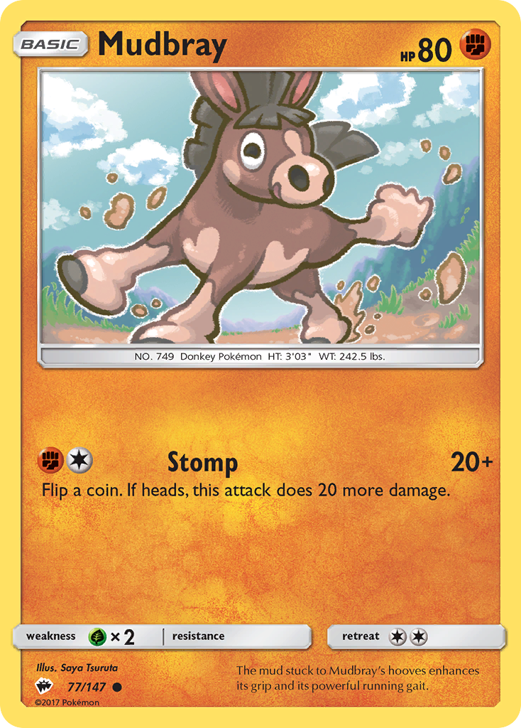 Mudbray (77/147) [Sun & Moon: Burning Shadows] | Odin's Place