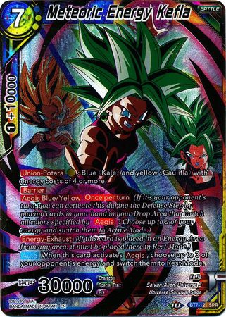 Meteoric Energy Kefla (SPR) (BT7-121) [Assault of the Saiyans] | Odin's Place