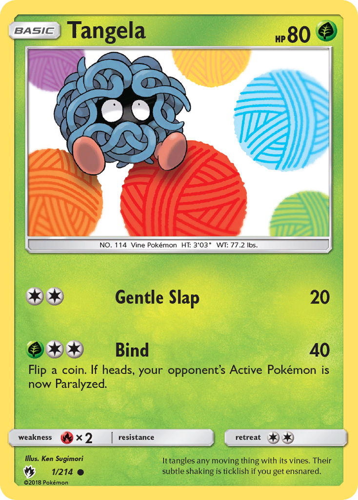 Tangela (1/214) [Sun & Moon: Lost Thunder] | Odin's Place
