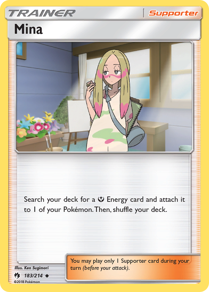 Mina (183/214) [Sun & Moon: Lost Thunder] | Odin's Place