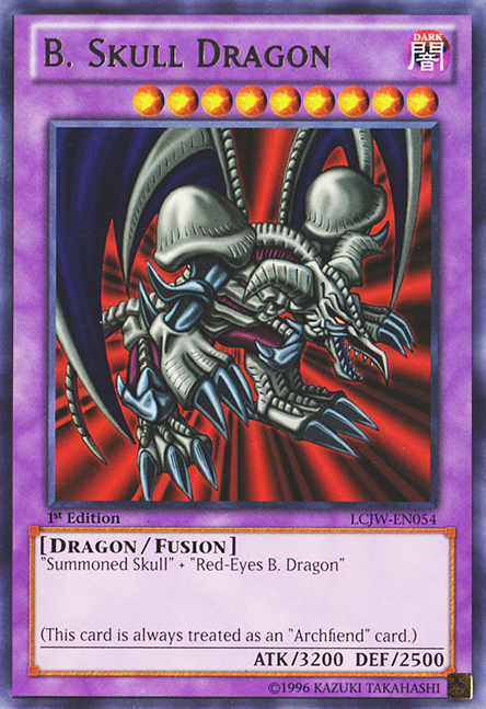 B. Skull Dragon [LCJW-EN054] Rare | Odin's Place