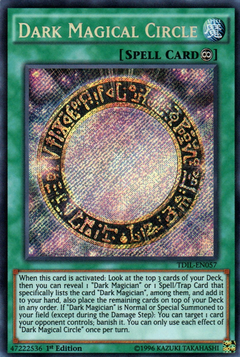 Dark Magical Circle [TDIL-EN057] Secret Rare | Odin's Place
