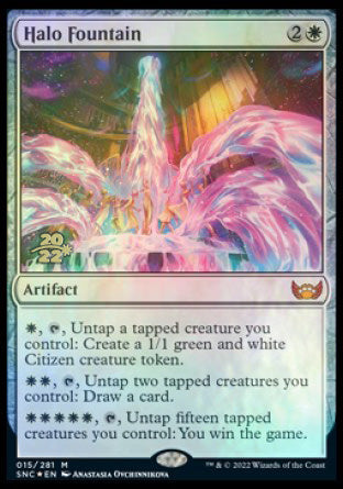 Halo Fountain [Streets of New Capenna Prerelease Promos] | Odin's Place