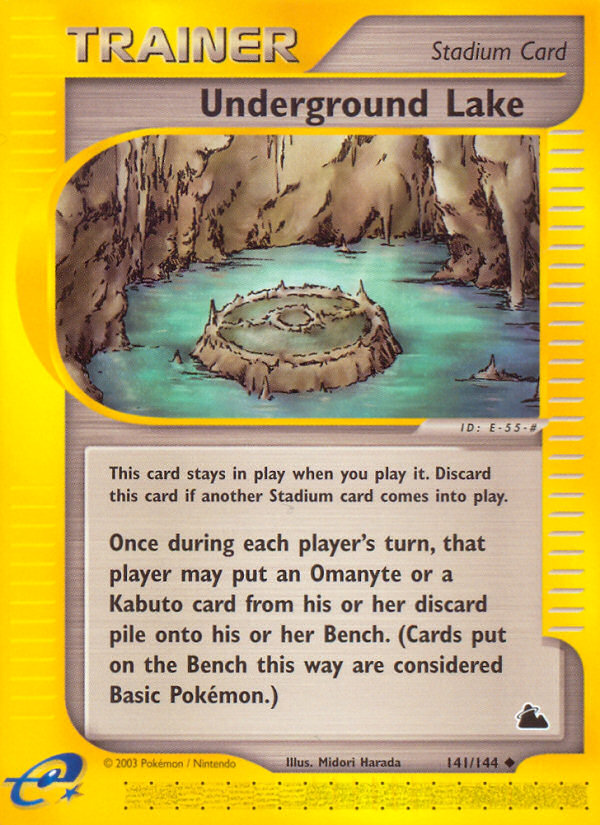 Underground Lake (141/144) [Skyridge] | Odin's Place