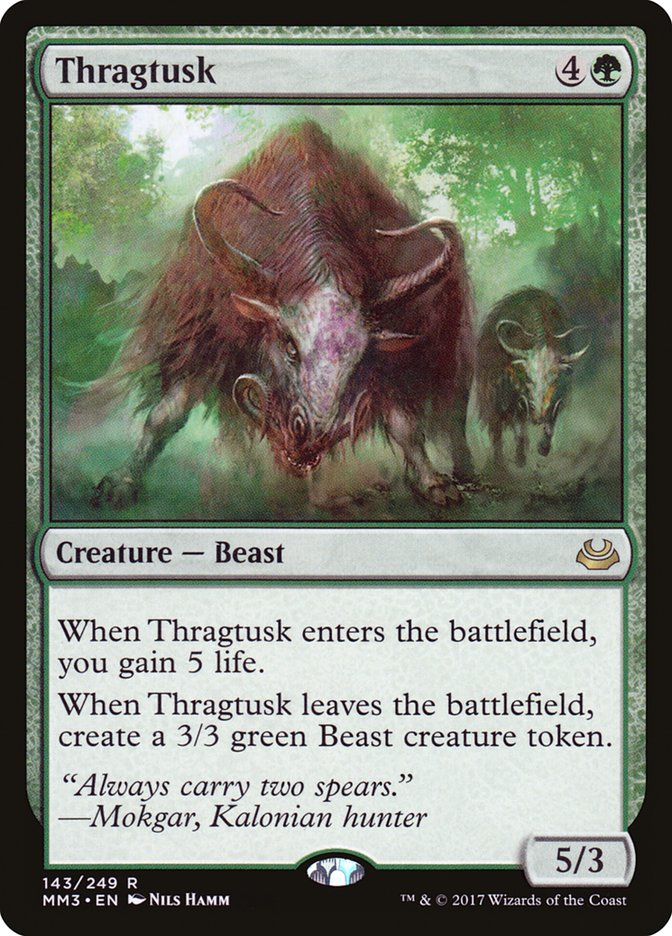 Thragtusk (143) [Modern Masters 2017] | Odin's Place