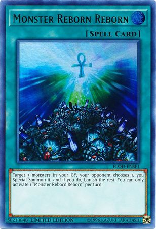 Monster Reborn Reborn [FLOD-ENSP1] Ultra Rare | Odin's Place