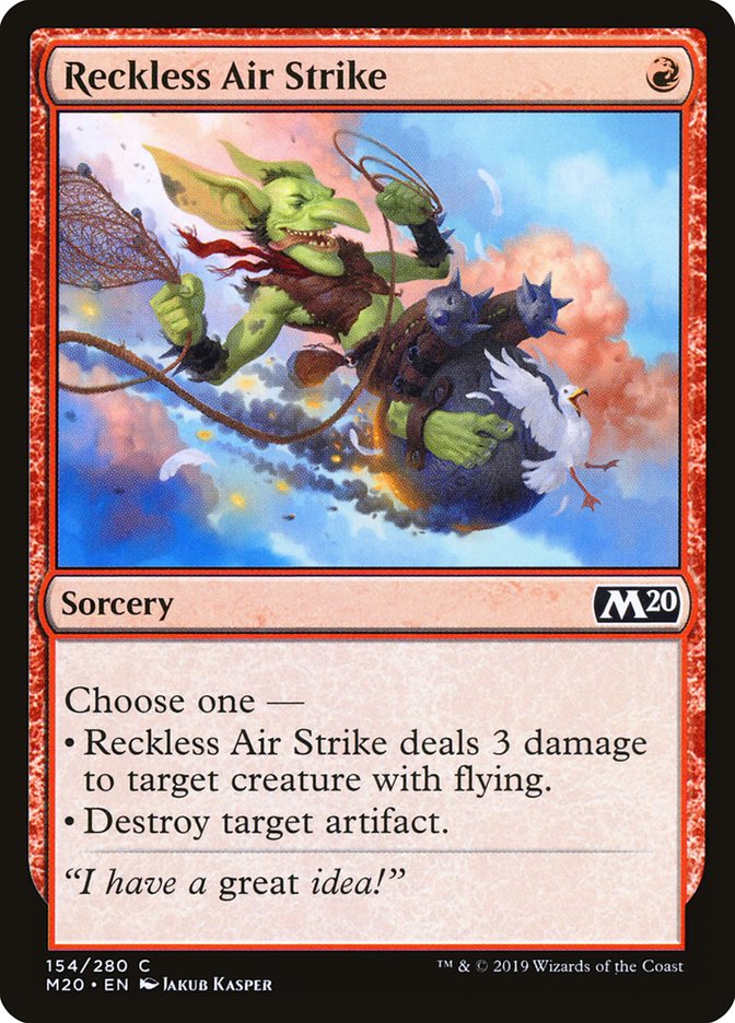 Reckless Air Strike [Core Set 2020] | Odin's Place