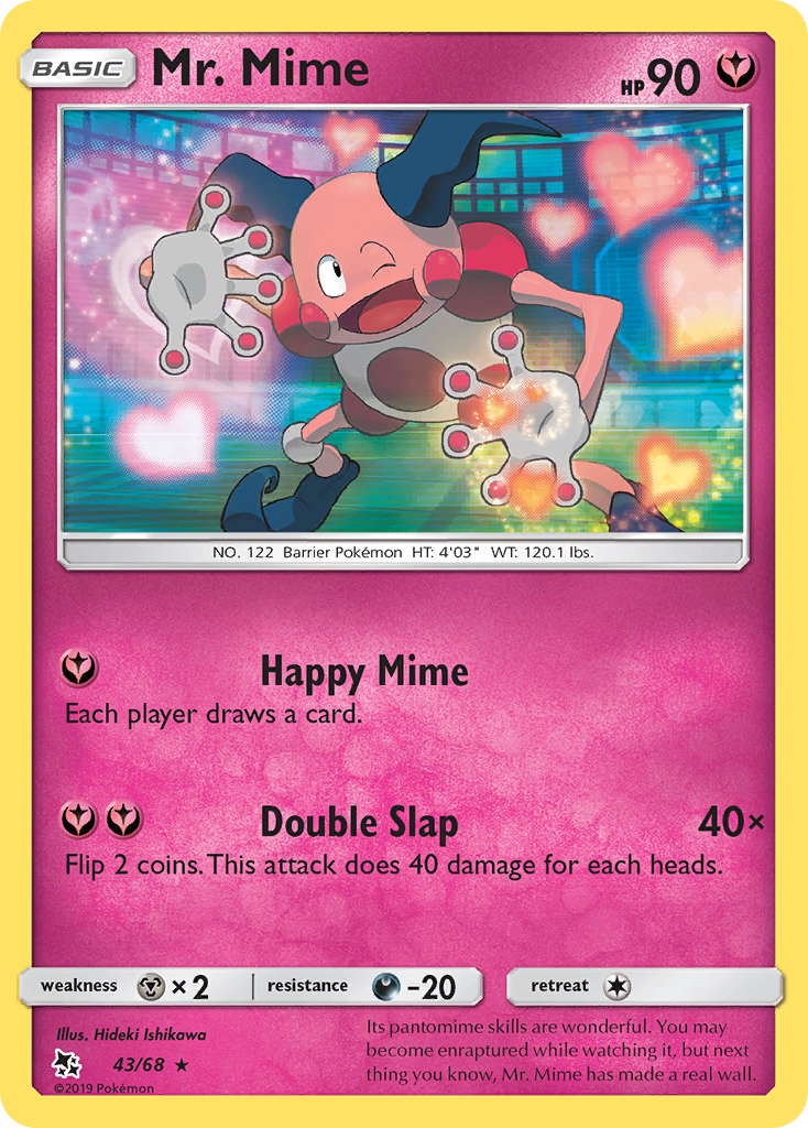 Mr. Mime (43/68) [Sun & Moon: Hidden Fates] | Odin's Place