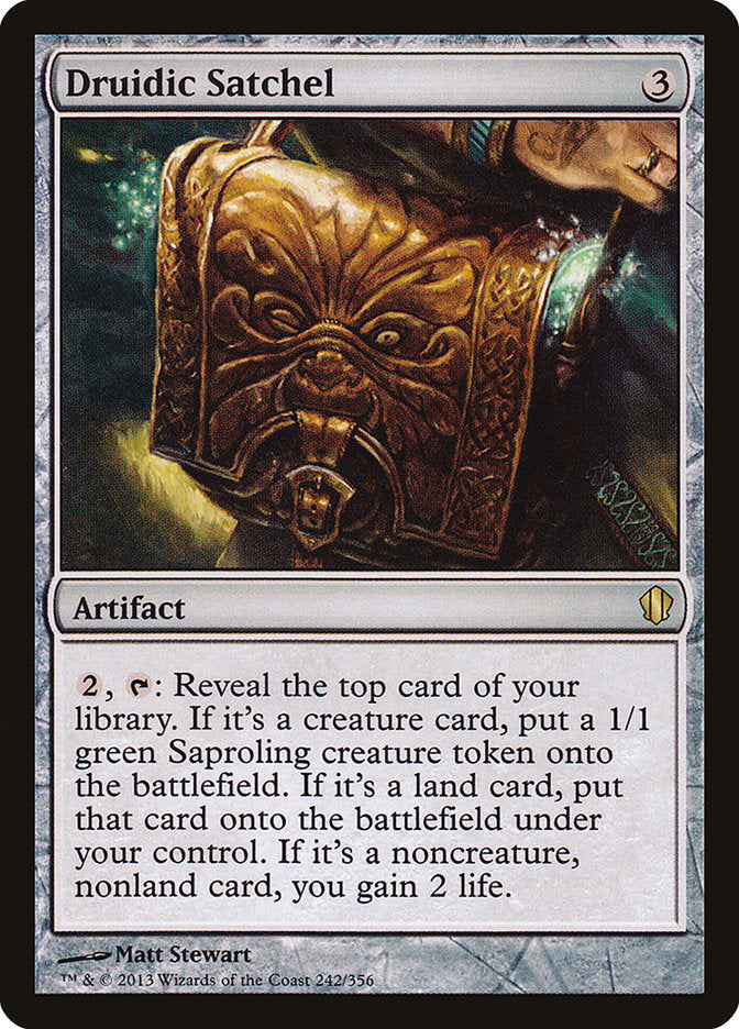 Druidic Satchel (242) [Commander 2013] | Odin's Place