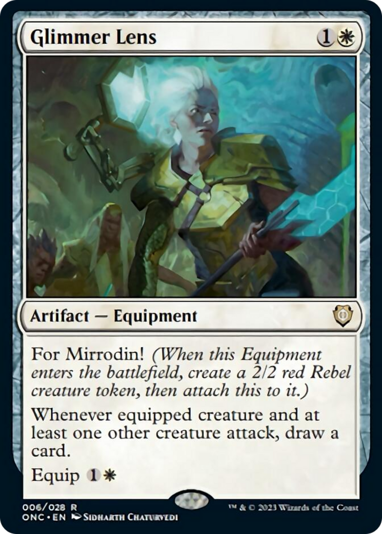 Glimmer Lens [Phyrexia: All Will Be One Commander] | Odin's Place