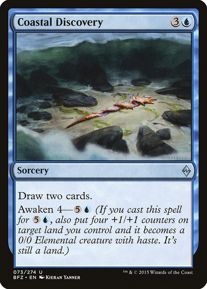 Coastal Discovery (73) [Battle for Zendikar] | Odin's Place