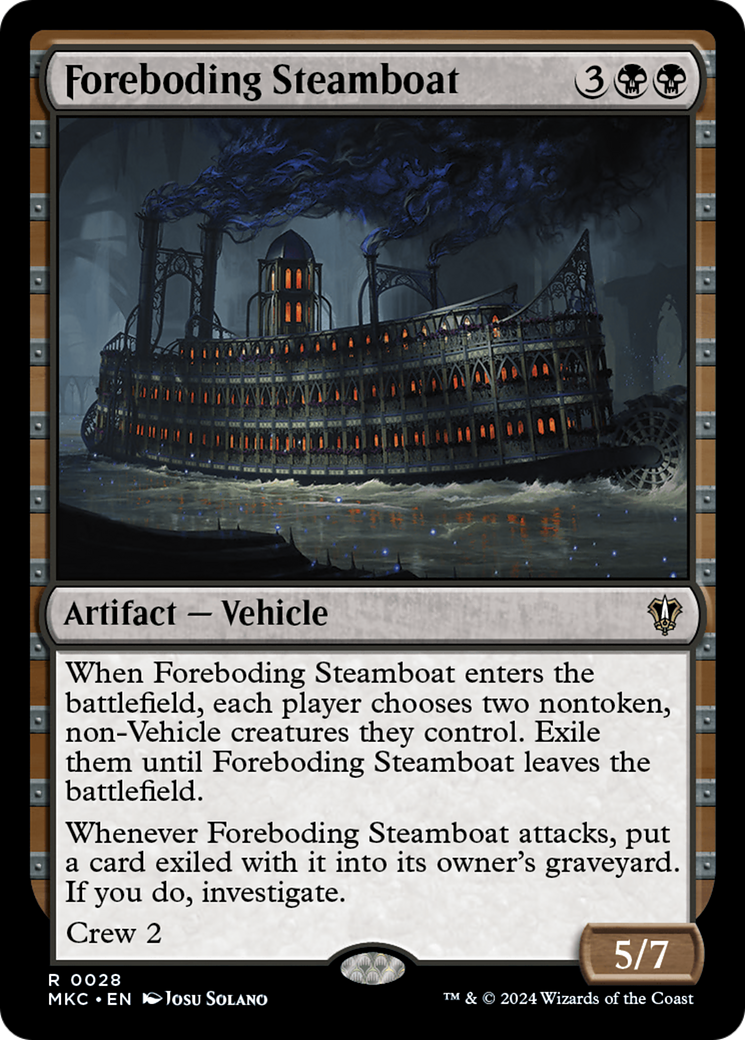 Foreboding Steamboat [Murders at Karlov Manor Commander] | Odin's Place