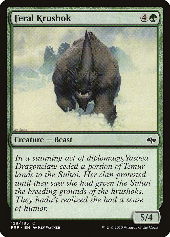 Feral Krushok (128) [Fate Reforged] | Odin's Place