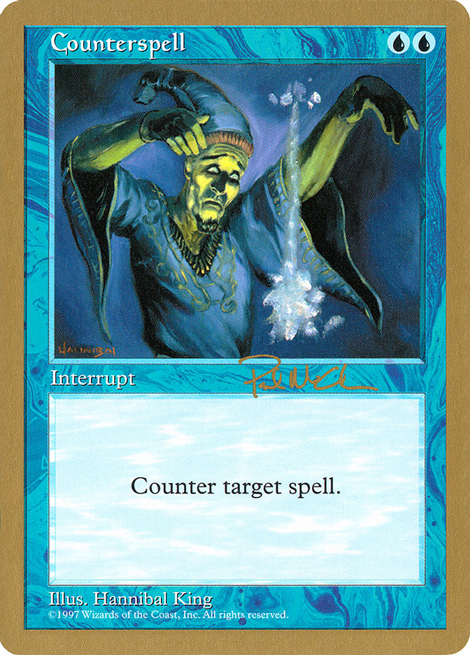 Counterspell (Paul McCabe) [World Championship Decks 1997] | Odin's Place